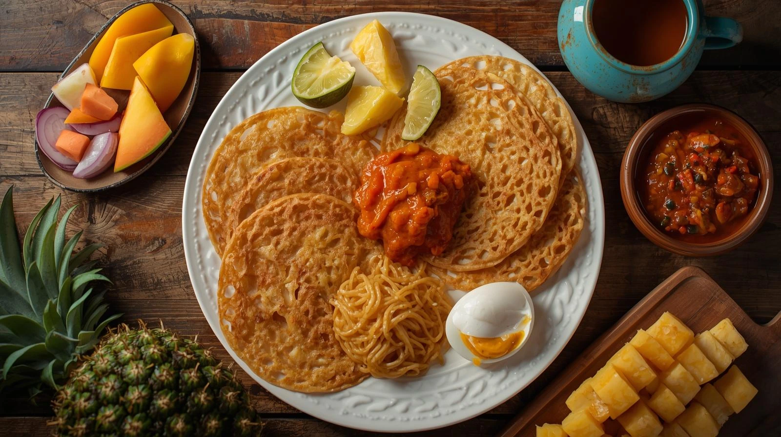 Sri Lankan Breakfast
